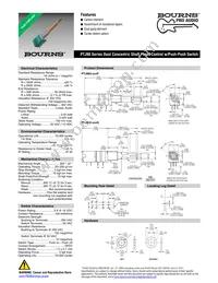 PTJ902-030S-104A2 Datasheet Cover