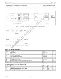 PTN3311D Datasheet Page 3