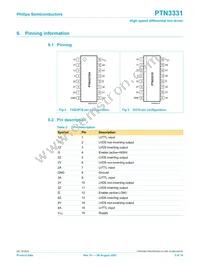 PTN3331D Datasheet Page 3