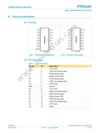 PTN3341DH Datasheet Page 3