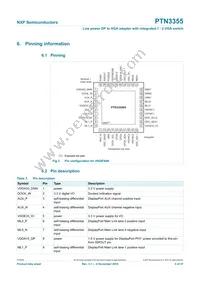 PTN3355BS/F4MP Datasheet Page 5