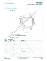 PTN3356BS/F2MP Datasheet Page 5