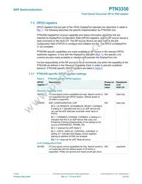 PTN3356BS/F2MP Datasheet Page 8