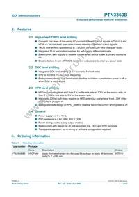 PTN3360BBS Datasheet Page 3