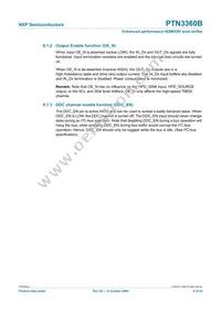PTN3360BBS Datasheet Page 9