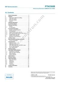 PTN3360BBS Datasheet Page 22