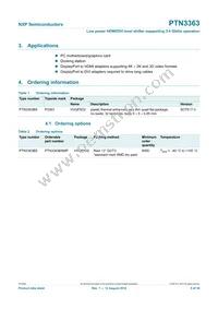 PTN3363BSMP Datasheet Page 5