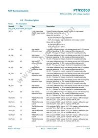 PTN3380BBS Datasheet Page 7