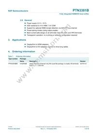 PTN3381BBS Datasheet Page 4