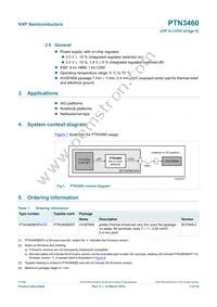 PTN3460BS/F1 Datasheet Page 3