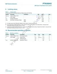 PTN36043BXZ Datasheet Page 9