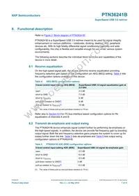 PTN36241BBS Datasheet Page 7