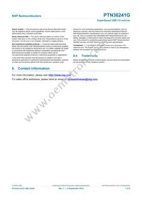 PTN36241GHXAZ Datasheet Page 7