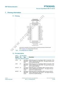 PTN36242LBS Datasheet Page 6