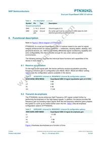 PTN36242LBS Datasheet Page 9