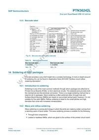 PTN36242LBS Datasheet Page 20