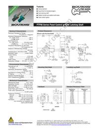 PTP902-030S-103B1 Datasheet Cover