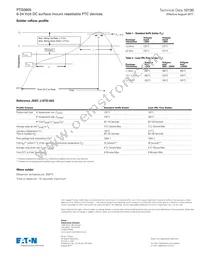 PTS08059V020 Datasheet Page 5