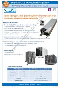 PTS162M1212 Datasheet Cover