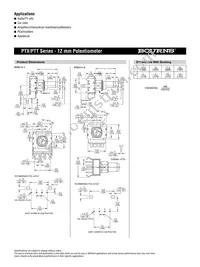 PTV112-4425A-A203 Datasheet Page 2