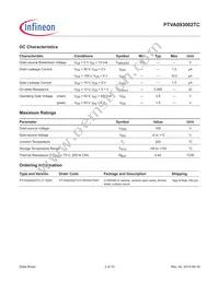 PTVA093002TCV1R250XTMA1 Datasheet Page 2