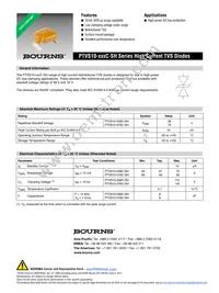 PTVS10-076C-SH Datasheet Cover