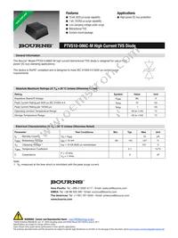 PTVS10-086C-M Datasheet Cover