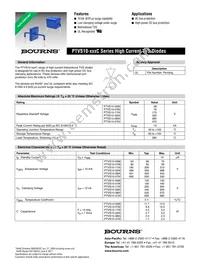PTVS10-470C Datasheet Cover