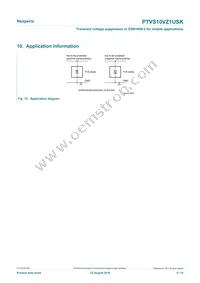 PTVS10VZ1USKYL Datasheet Page 8