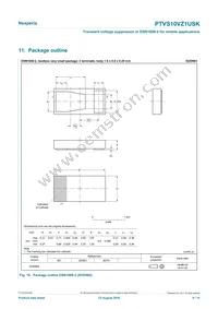 PTVS10VZ1USKYL Datasheet Page 9