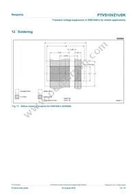 PTVS10VZ1USKYL Datasheet Page 10