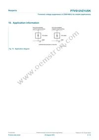 PTVS12VZ1USKYL Datasheet Page 8