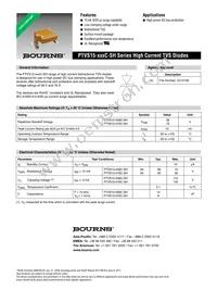 PTVS15-058C-SH Datasheet Cover