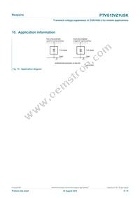 PTVS15VZ1USKYL Datasheet Page 8