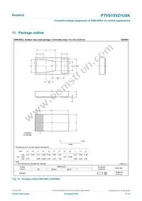 PTVS15VZ1USKYL Datasheet Page 9