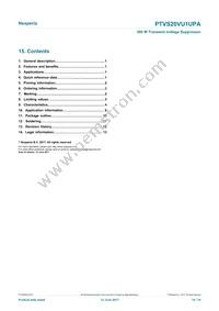 PTVS20VU1UPAZ Datasheet Page 14