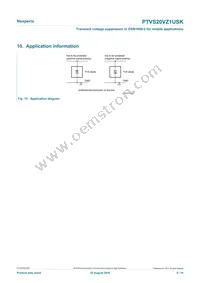 PTVS20VZ1USKYL Datasheet Page 8