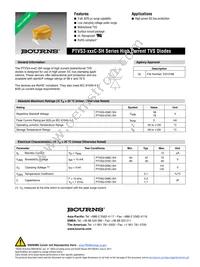 PTVS3-076C-SH Datasheet Cover