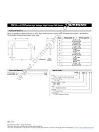 PTVS3-380C-TH Datasheet Page 3