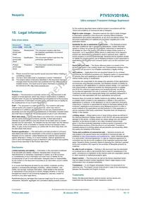 PTVS3V3D1BALYL Datasheet Page 10