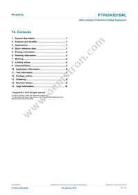 PTVS3V3D1BALYL Datasheet Page 11