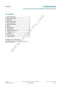 PTVS5V0Z1USKYL Datasheet Page 14