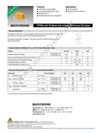PTVS6-430C-TH Datasheet Cover