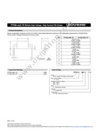PTVS6-430C-TH Datasheet Page 3