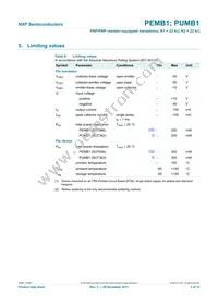 PUMB1/DG/B3 Datasheet Page 4