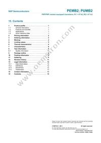 PUMB2/DG/B3 Datasheet Page 15