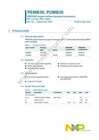 PUMB30 Datasheet Page 2