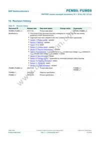 PUMB9 Datasheet Page 12