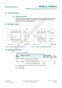 PUMD12/DG/B3 Datasheet Page 11