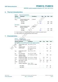 PUMD16/ZLX Datasheet Page 5